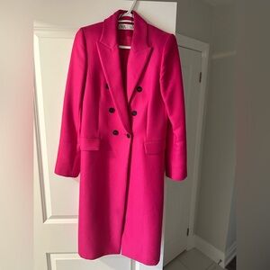 Pink lined jacket